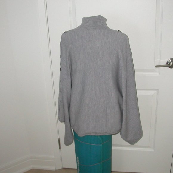 Grey Turtle Neck Sweater - Picture 5 of 9